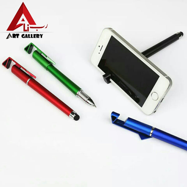 3 in 1 Multi-function Cellphone Holder Stand Stylus Touch Screen Stylus Pens for iPad iPhone 5 6S Samsung Tablet