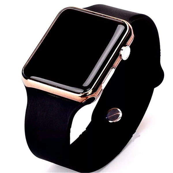 Men Sport Casual LED Watches Men's Digital Clock Man Army Military Silicone Wrist Watch Clock.
