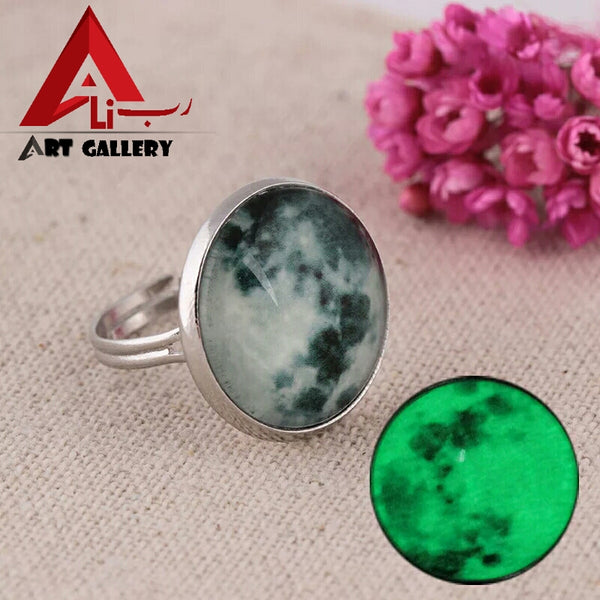 Opal Moon Shine Ring