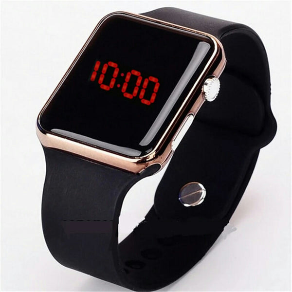Men Sport Casual LED Watches Men's Digital Clock Man Army Military Silicone Wrist Watch Clock.