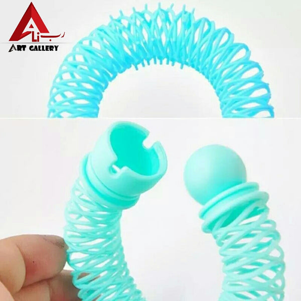 Fashion 8pcs Magic Hair Curler Spiral Curls Roller Donuts Curl Hair Styling Tool hair accessories