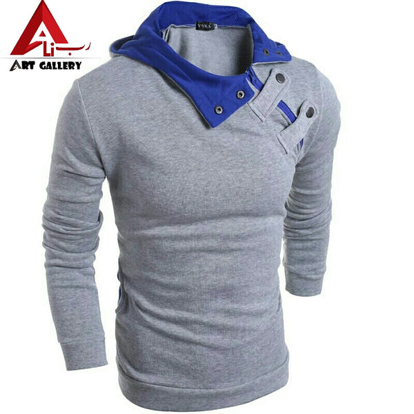 2018 Hot new fashion men Slim casual men's sweater Sweater jacket winter coat sweater 4 colors