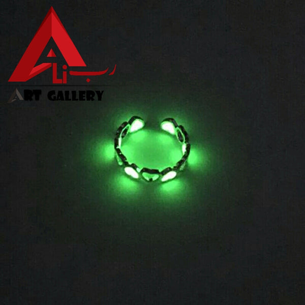 Moon shine Aqeeq Ring 2 pieces