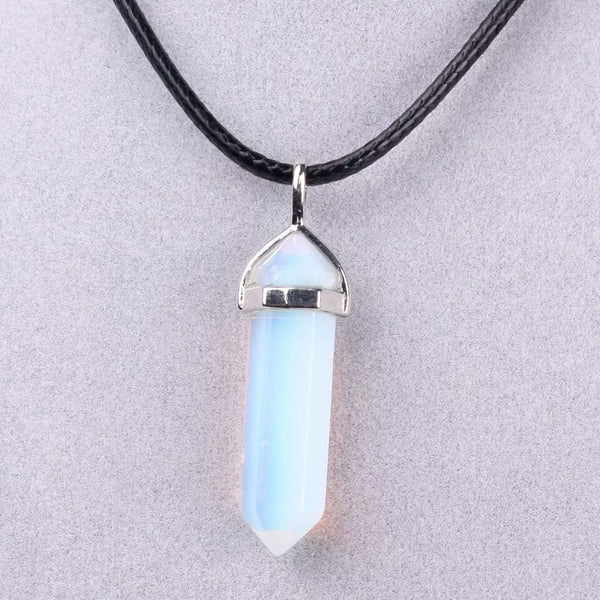 Magical Gem Stone Moon Shine Opal Pendant