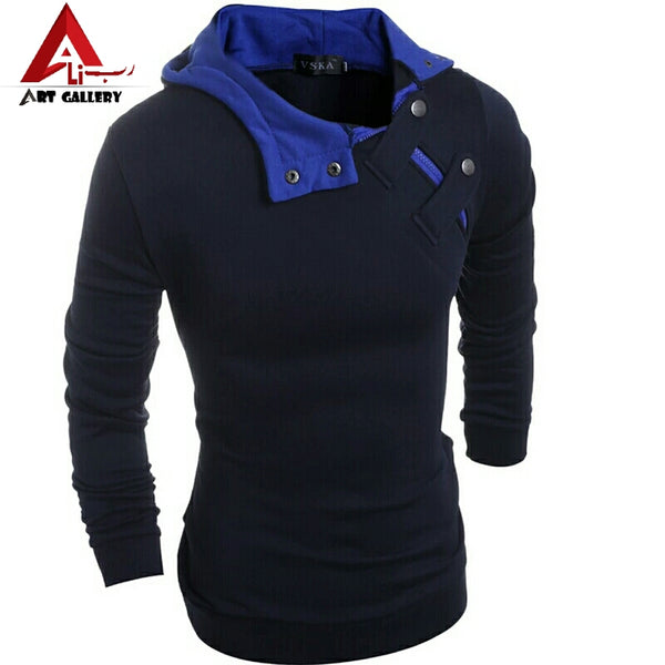 2018 Hot new fashion men Slim casual men's sweater Sweater jacket winter coat sweater 4 colors