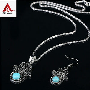 Panjtani Necklace Earrings