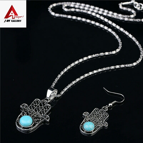 Panjtani Necklace Earrings