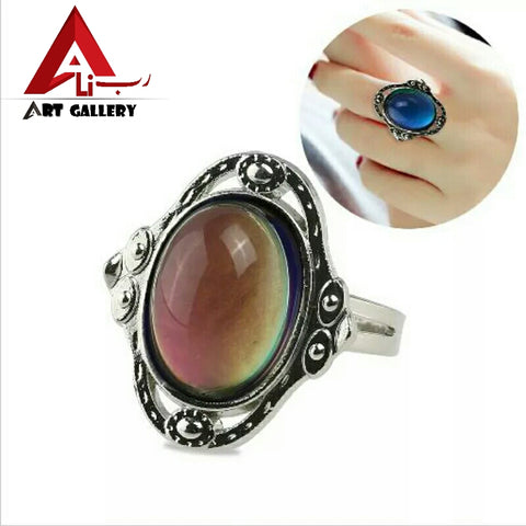 Mood Stone Ring color changing stone