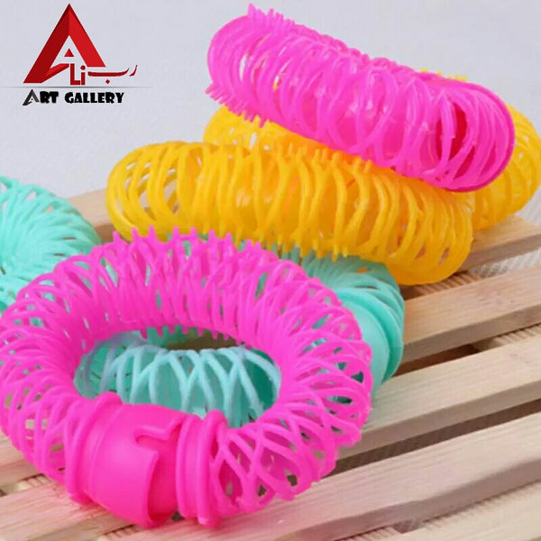 Fashion 8pcs Magic Hair Curler Spiral Curls Roller Donuts Curl Hair Styling Tool hair accessories