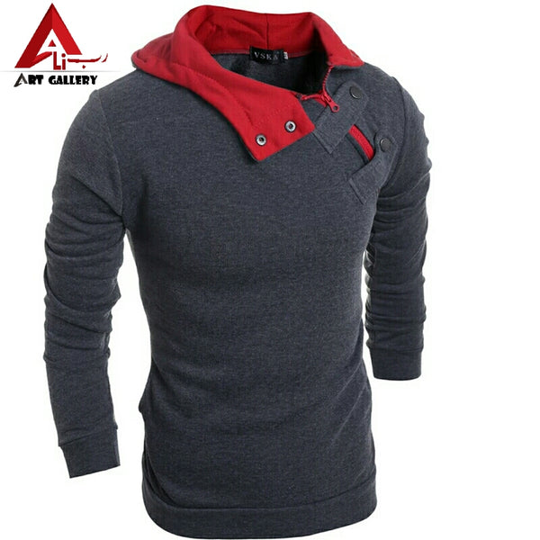 2018 Hot new fashion men Slim casual men's sweater Sweater jacket winter coat sweater 4 colors