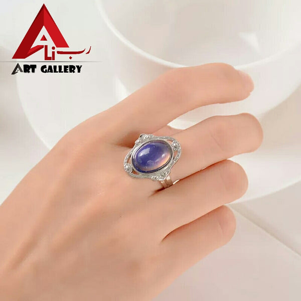 Mood Stone Ring color changing stone