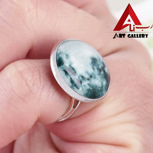 Opal Moon Shine Ring