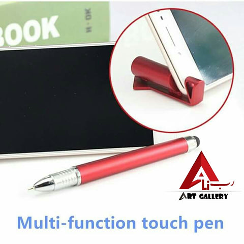 3 in 1 Multi-function Cellphone Holder Stand Stylus Touch Screen Stylus Pens for iPad iPhone 5 6S Samsung Tablet