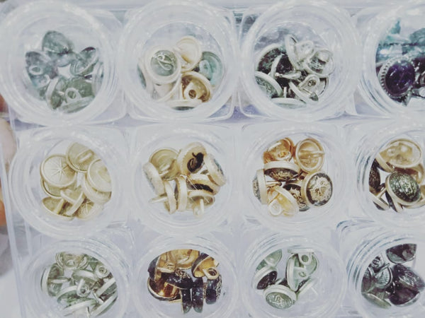 Fancy Buttons 8 pieces