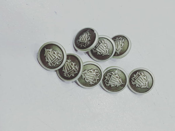 Fancy Buttons 8 pieces