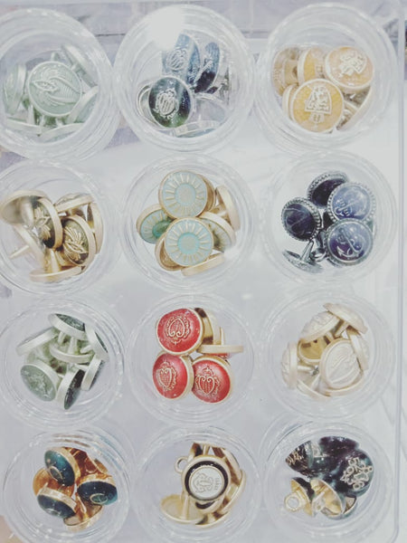 Fancy Buttons 8 pieces