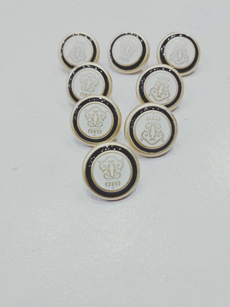 Fancy Buttons 8 pieces