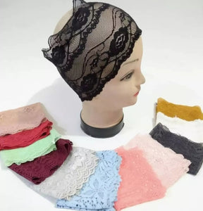 Pack of 6 Hijab Net Cap