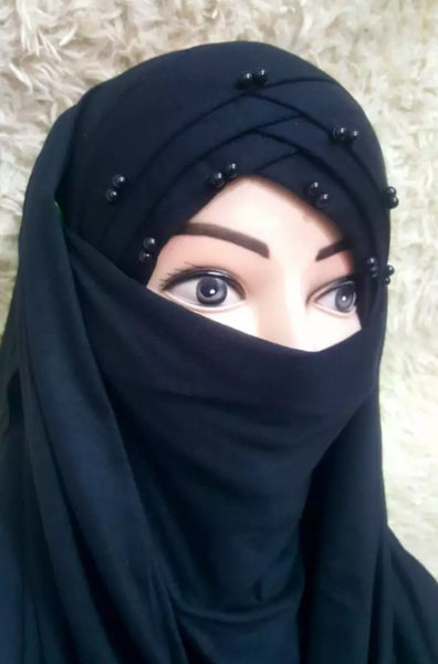 3 Black Pearl ready to wear with Nakab