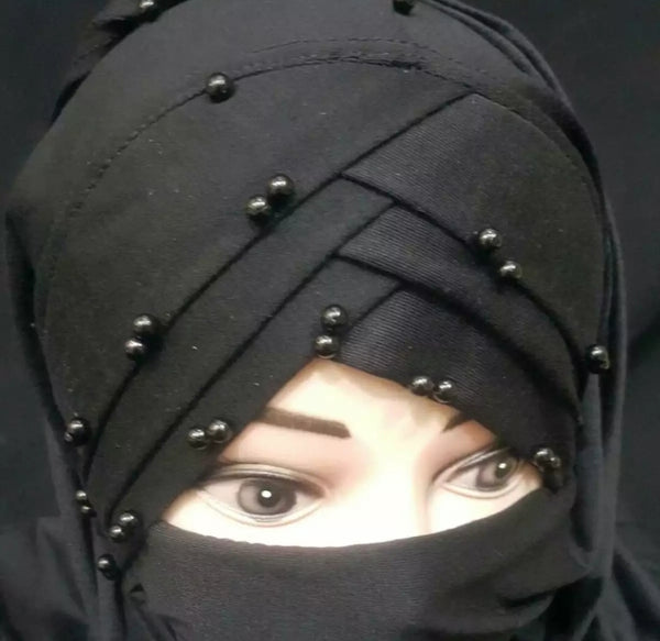 3 Black Pearl ready to wear with Nakab