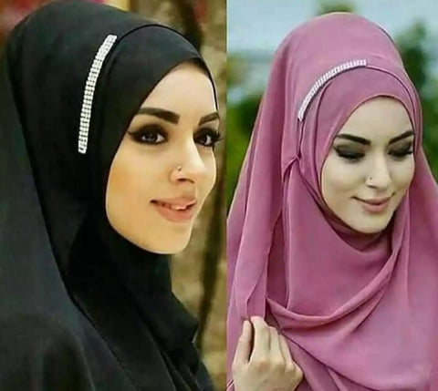3 Chiffon pinless Scarf ready to wear