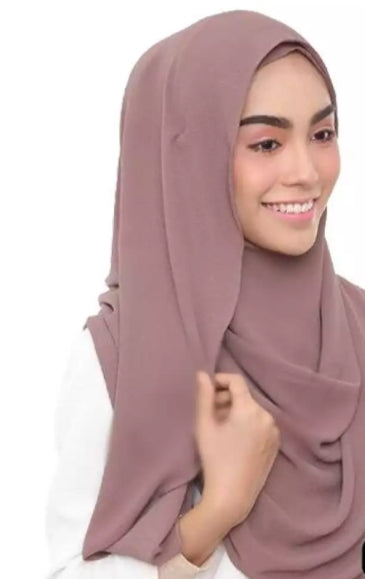 3 piece of High quality popular design chiffon Hijab