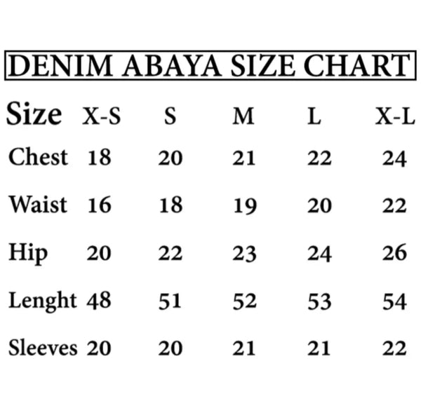 1 piece of Navy blue summer Maxi style Abaya
