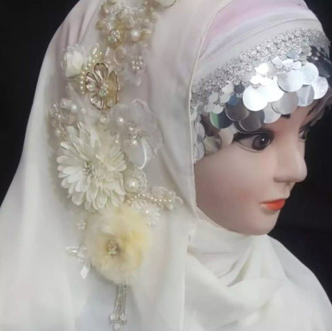 3 piece of kashmiri Hijab Cap