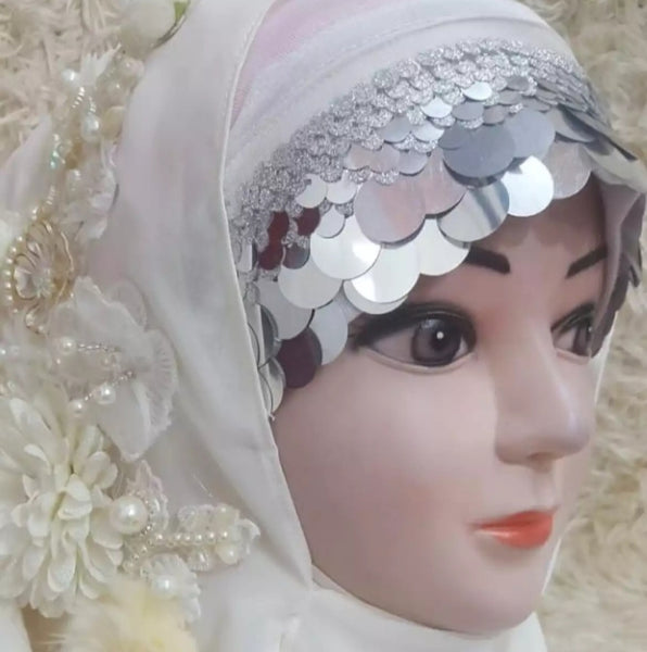 3 piece of kashmiri Hijab Cap