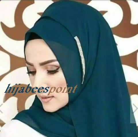 3 piece of  pin less instant double loop Scarf
