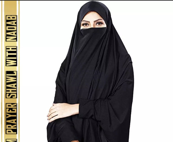 1piece of Long plain Chaddar Hijab