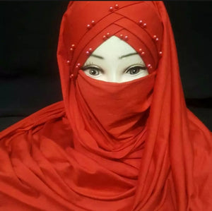 3 piece of Read pearl Ready to wear Nakab