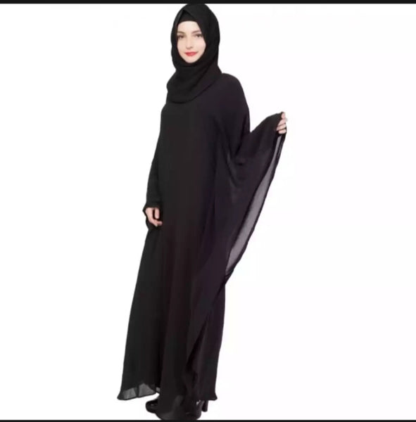 1piece of Kaftan Abaya double layer Chiffon Material.