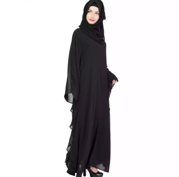 1piece of Kaftan Abaya double layer Chiffon Material.