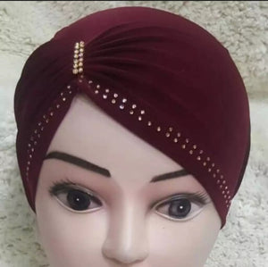 3 piece of Side party Hijab Cap ( New Arrival )