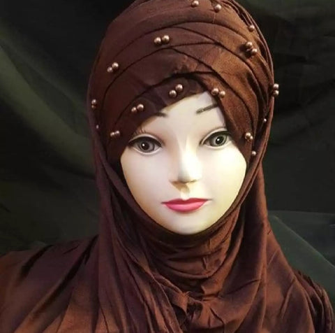 3 piece of Most Elegant 3 Layer Hijab