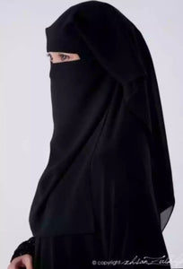 3 piece of Arabic Nakab with 3 layer