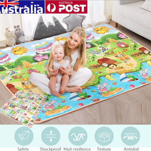 2021 new arrival - Export Quality Double side baby play crawling mat.