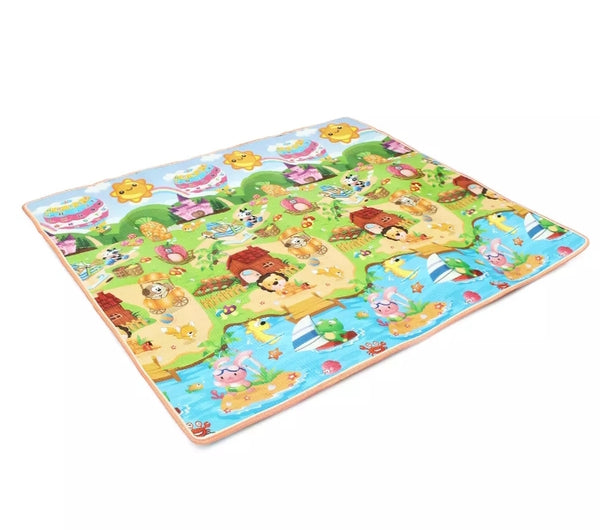 2021 new arrival - Export Quality Double side baby play crawling mat.