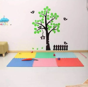 Baby floor 4 Mat Exercise Nonslip foam. Play carpet