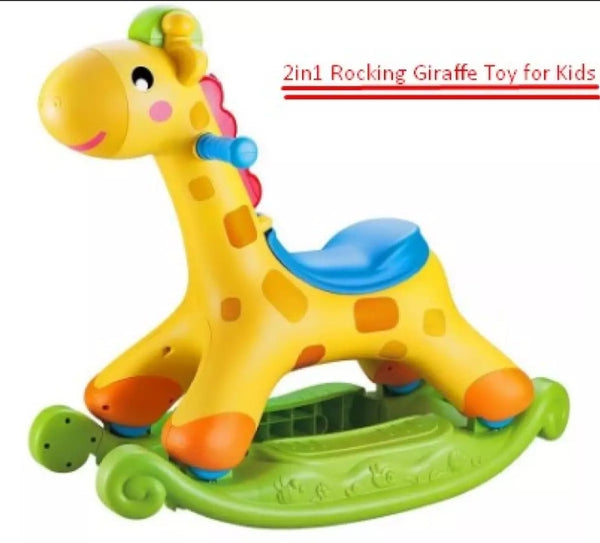 2 in 1 Rocker and Scoot Riding with Music & Light.