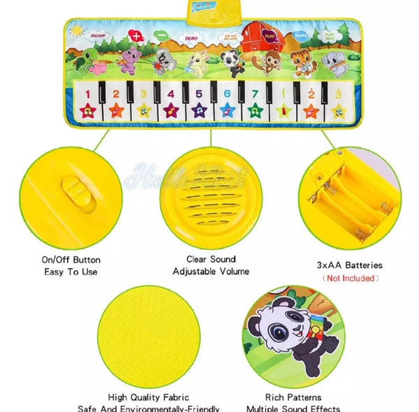 Kids Musical Mats Touch play Mat Piano