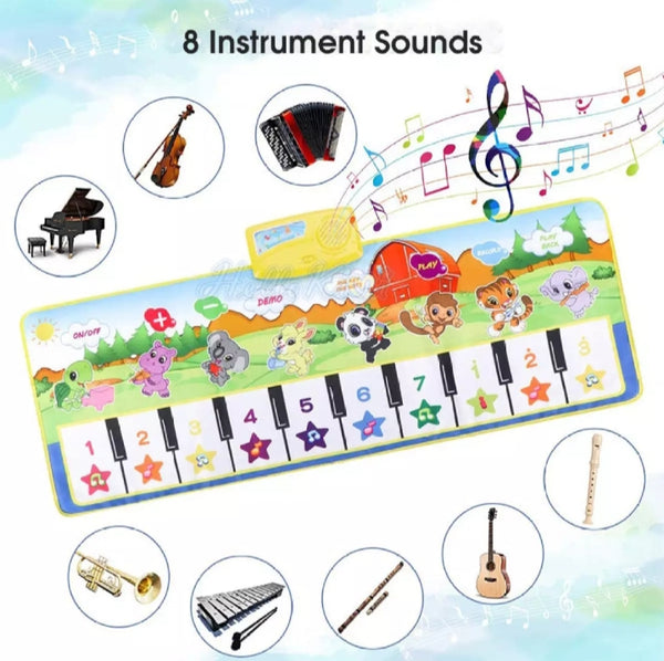 Kids Musical Mats Touch play Mat Piano