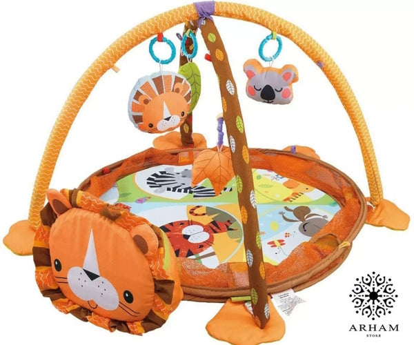Kids 3 in 1 Baby Activity Gym and ball pit play mat