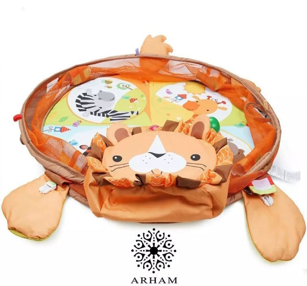 Kids 3 in 1 Baby Activity Gym and ball pit play mat
