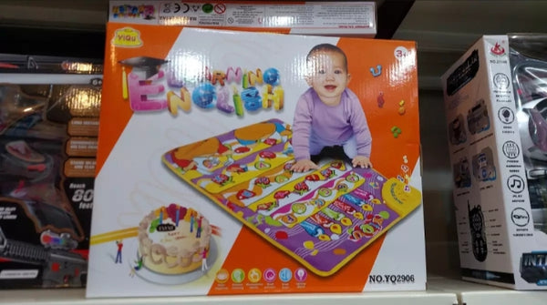 ToyMoy baby Education battery operated Musical English Carpet.