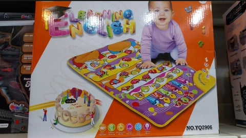 ToyMoy baby Education battery operated Musical English Carpet.