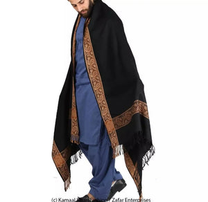 Black Baghdadi - Irani Style 4 Border Chadder