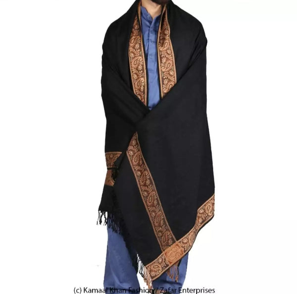 Black Baghdadi - Irani Style 4 Border Chadder