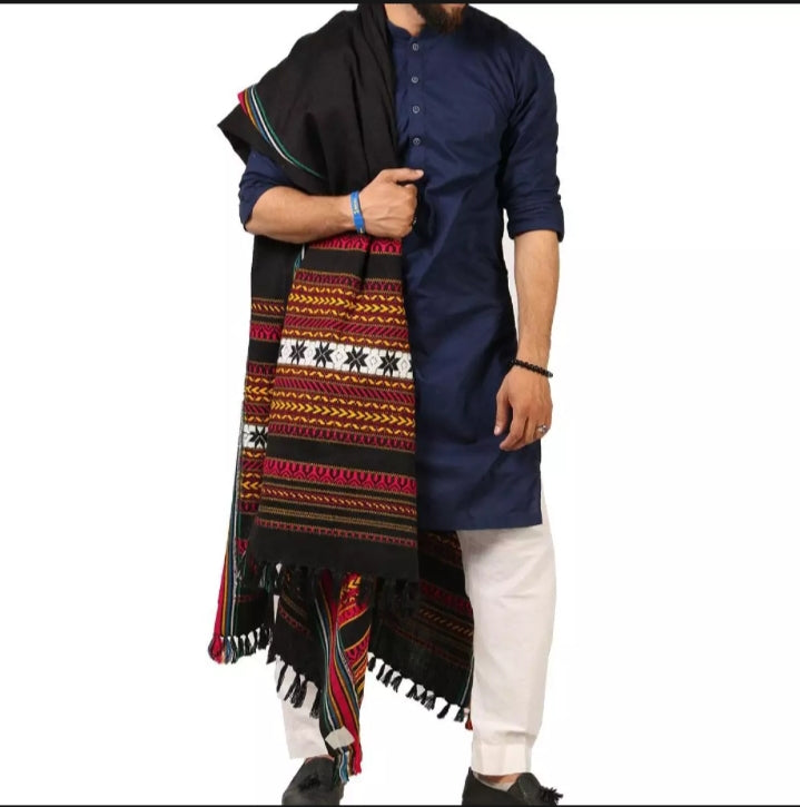 Pink Tharri - Wadera shawl
